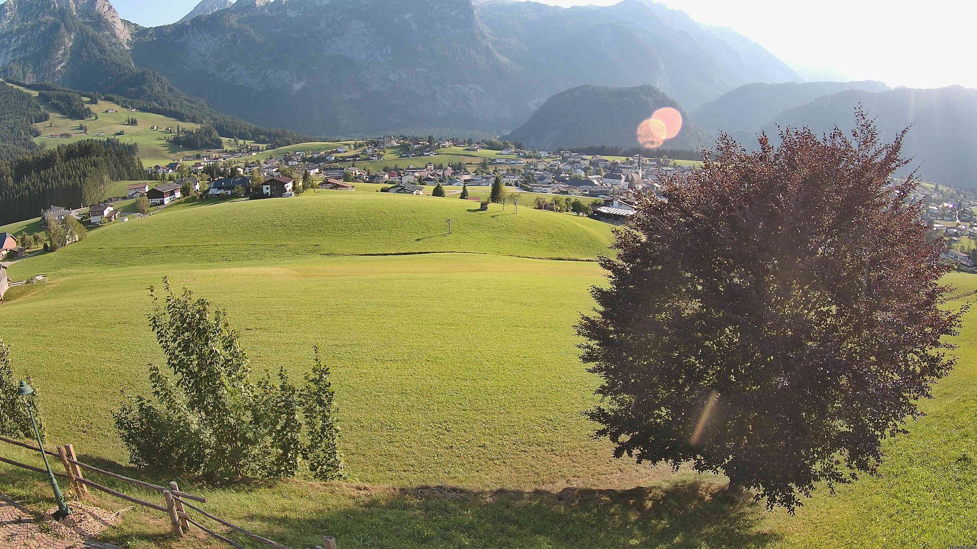 Archiv Foto Webcam Abtenau: Ausblick vom Gasthaus zur Sonnleitn