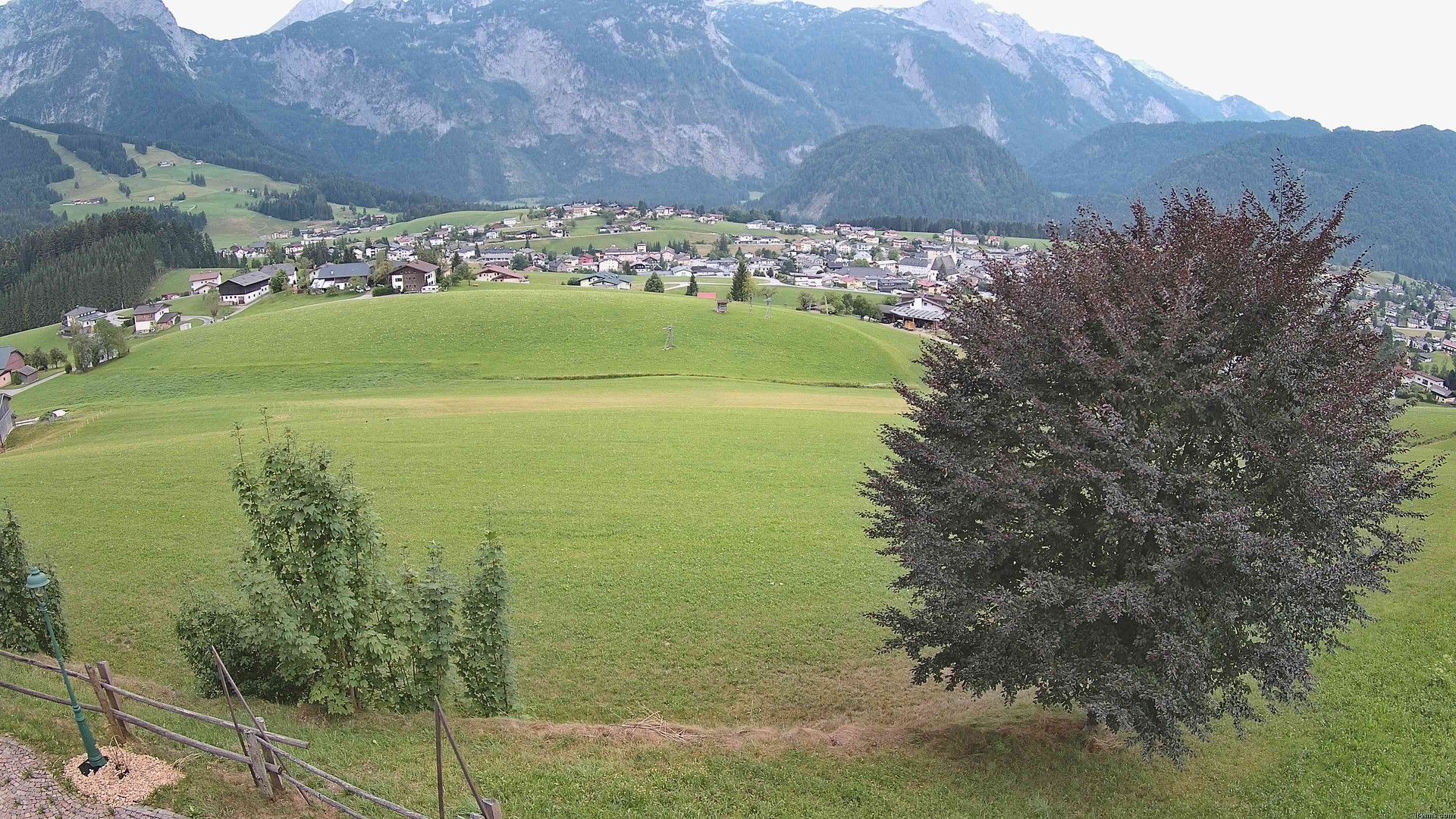 Archived image Webcam Abtenau: View from Guest House Sonnleitn