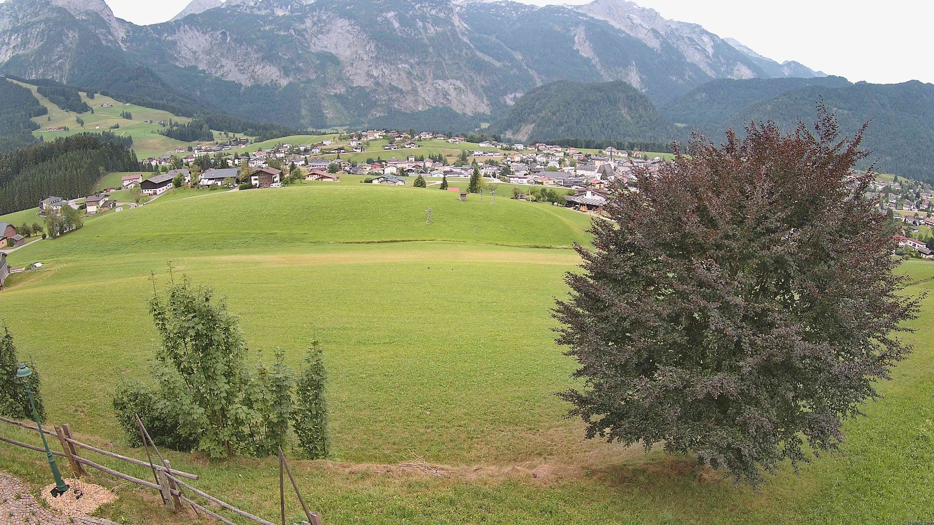 Archiv Foto Webcam Abtenau: Ausblick vom Gasthaus zur Sonnleitn