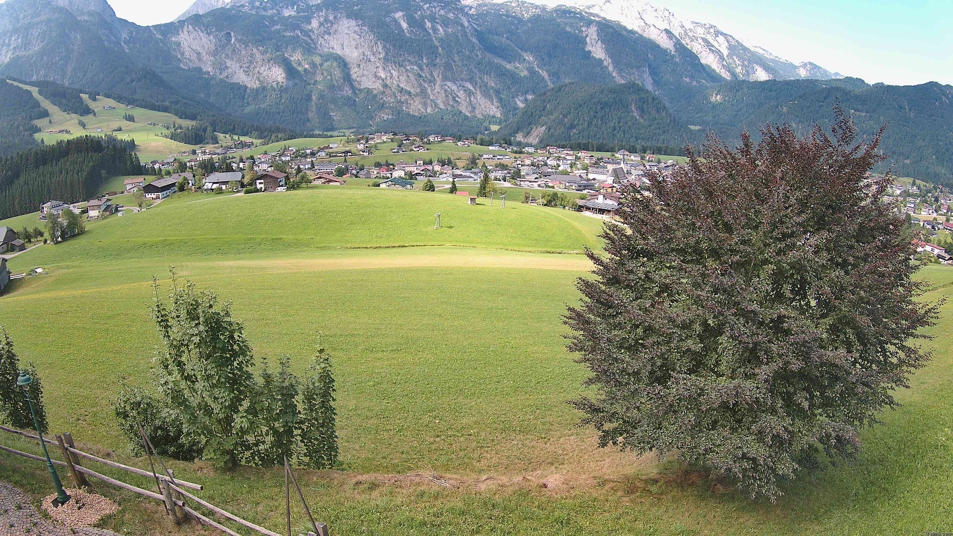 Archiv Foto Webcam Abtenau: Ausblick vom Gasthaus zur Sonnleitn