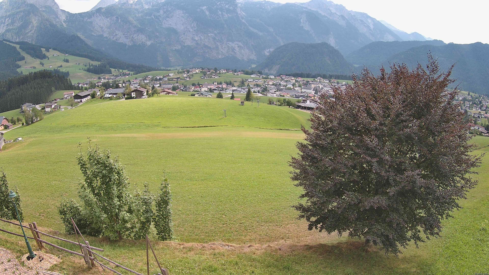 Archiv Foto Webcam Abtenau: Ausblick vom Gasthaus zur Sonnleitn