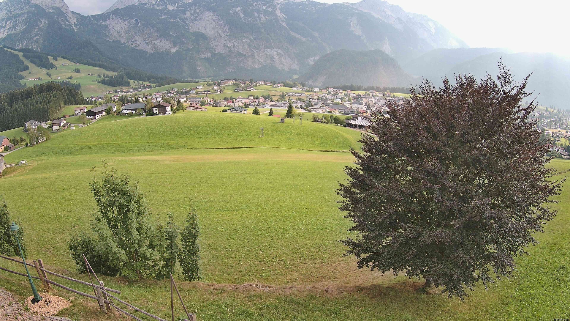 Archiv Foto Webcam Abtenau: Ausblick vom Gasthaus zur Sonnleitn