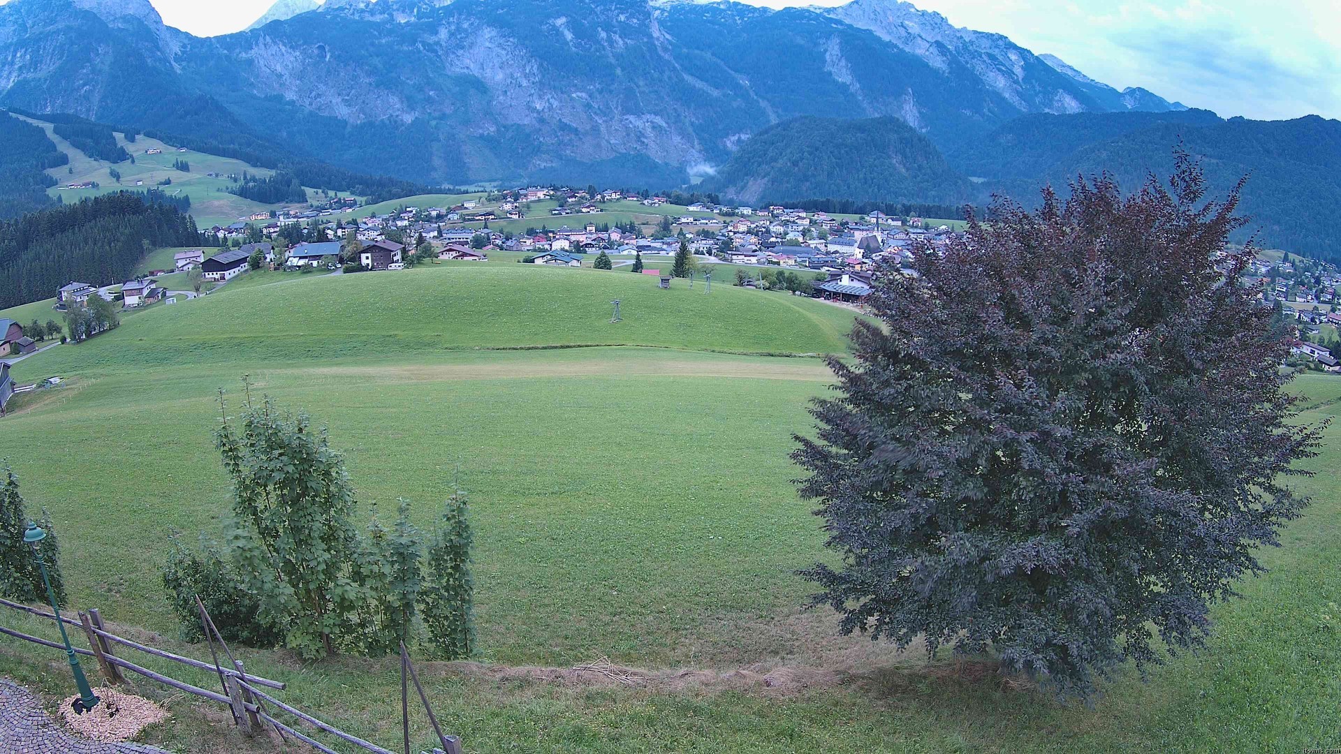 Archiv Foto Webcam Abtenau: Ausblick vom Gasthaus zur Sonnleitn