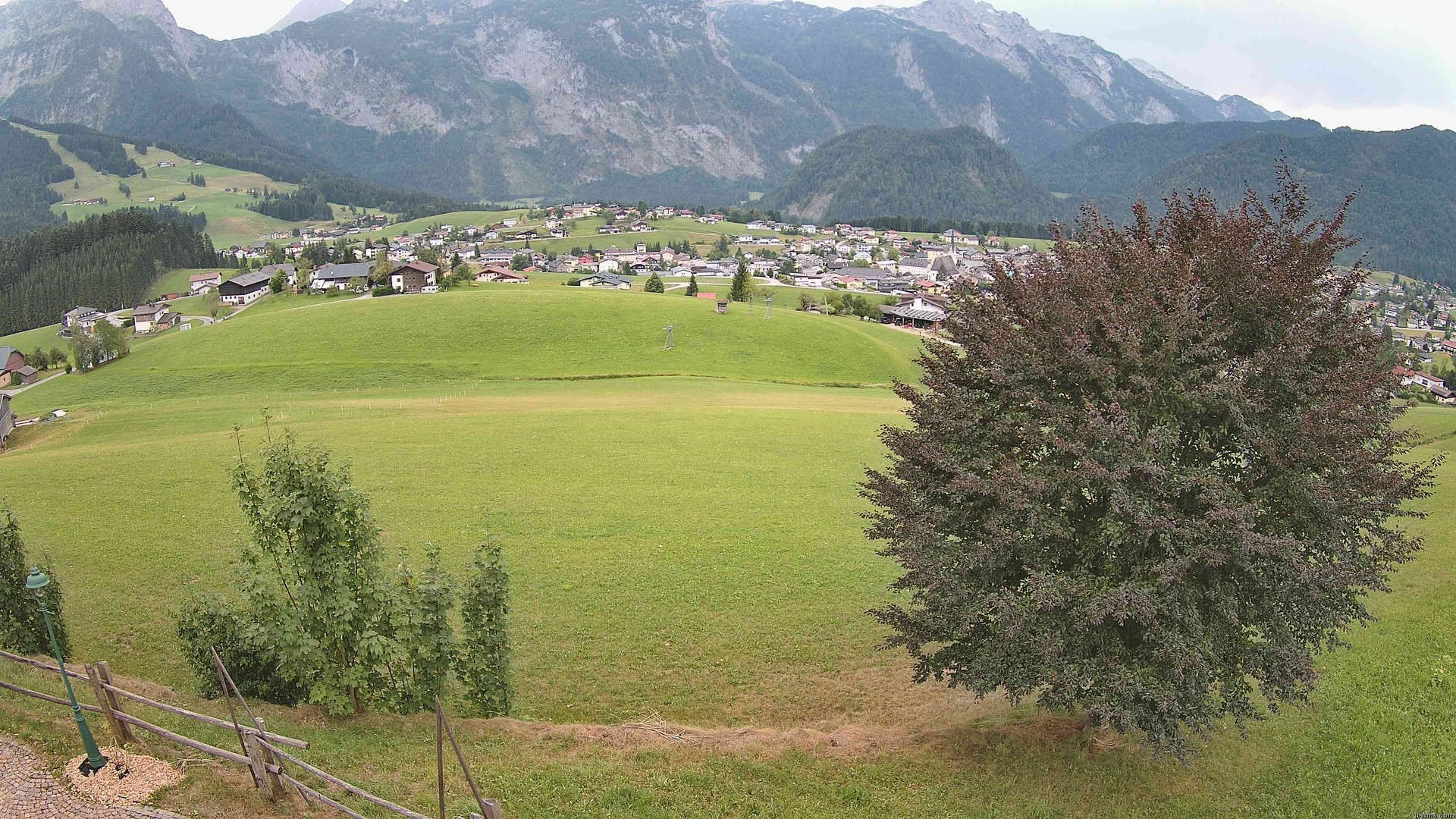 Archiv Foto Webcam Abtenau: Ausblick vom Gasthaus zur Sonnleitn