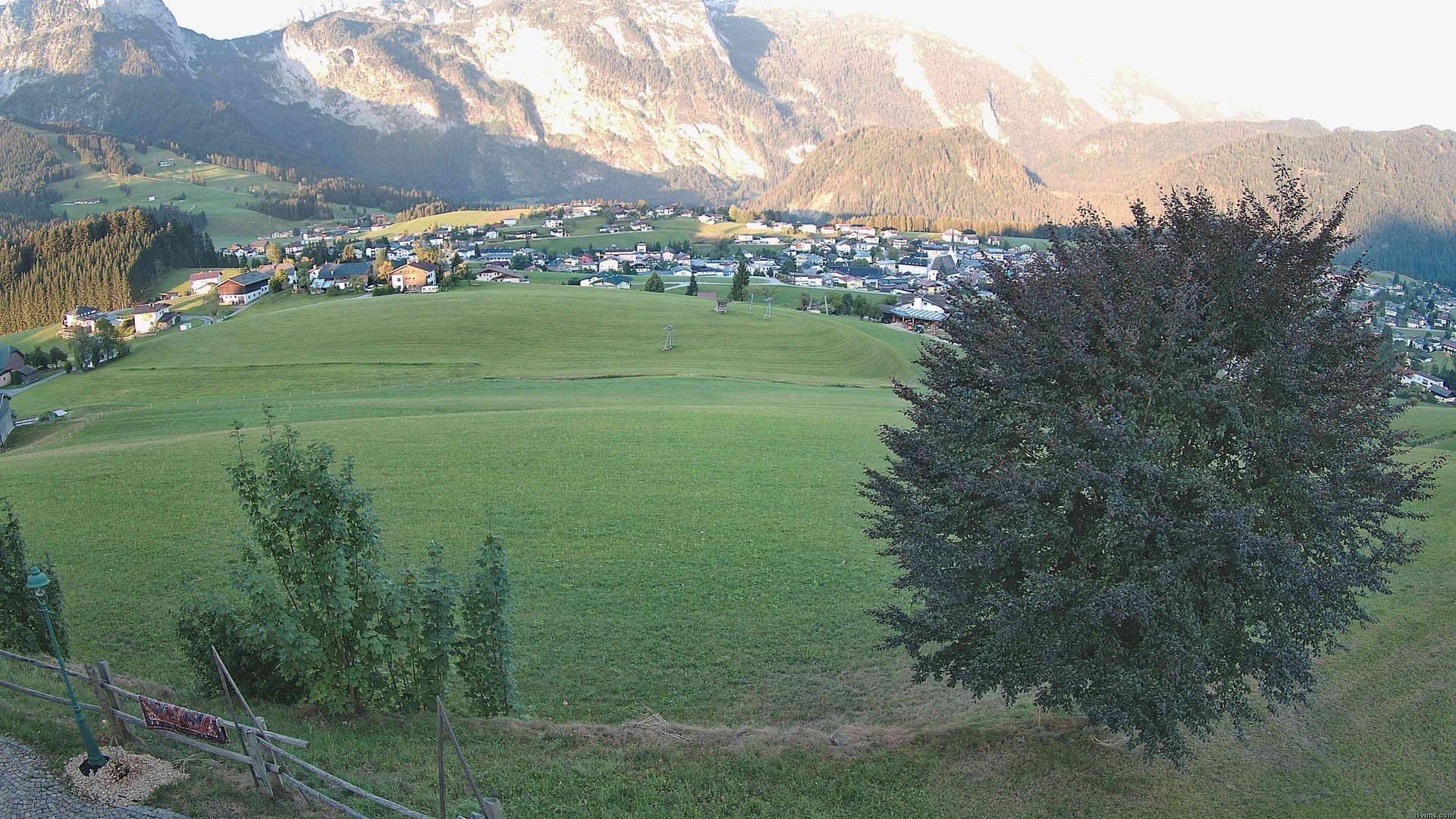 Archived image Webcam Abtenau: View from Guest House Sonnleitn