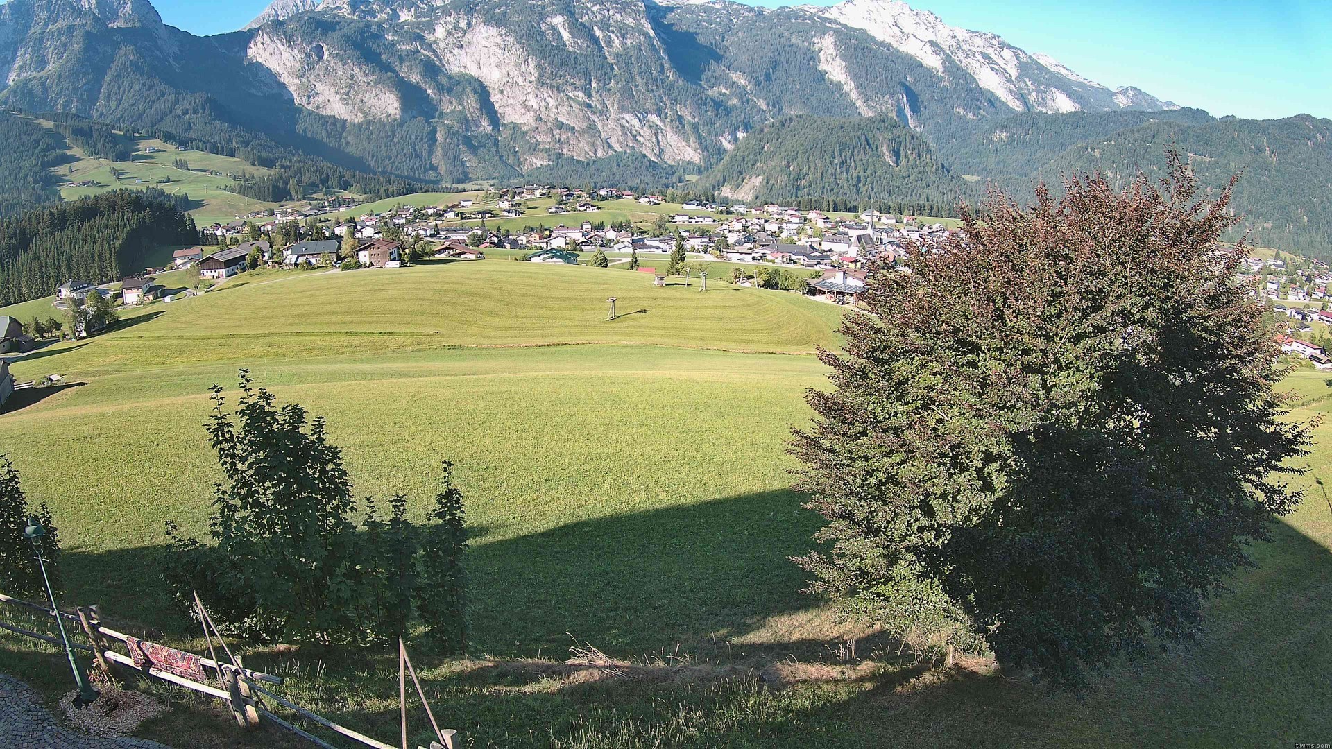 Archived image Webcam Abtenau: View from Guest House Sonnleitn