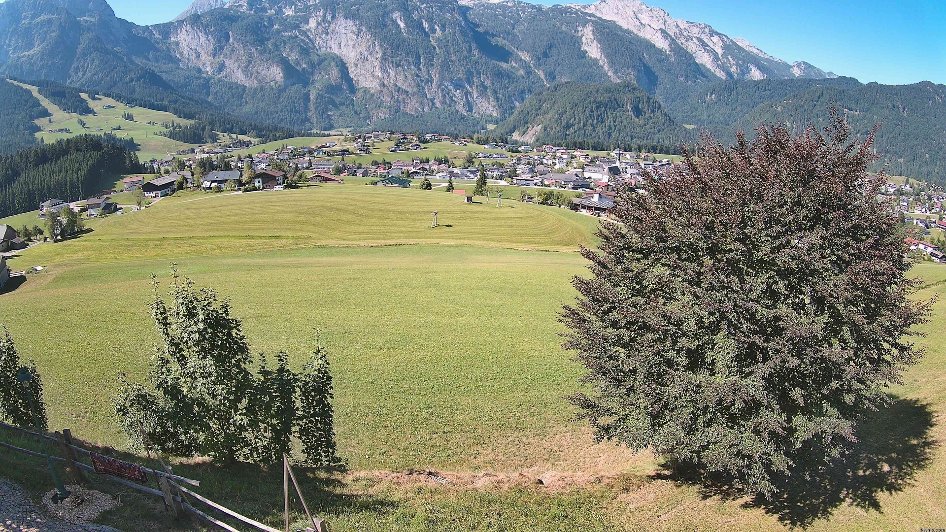 Archived image Webcam Abtenau: View from Guest House Sonnleitn