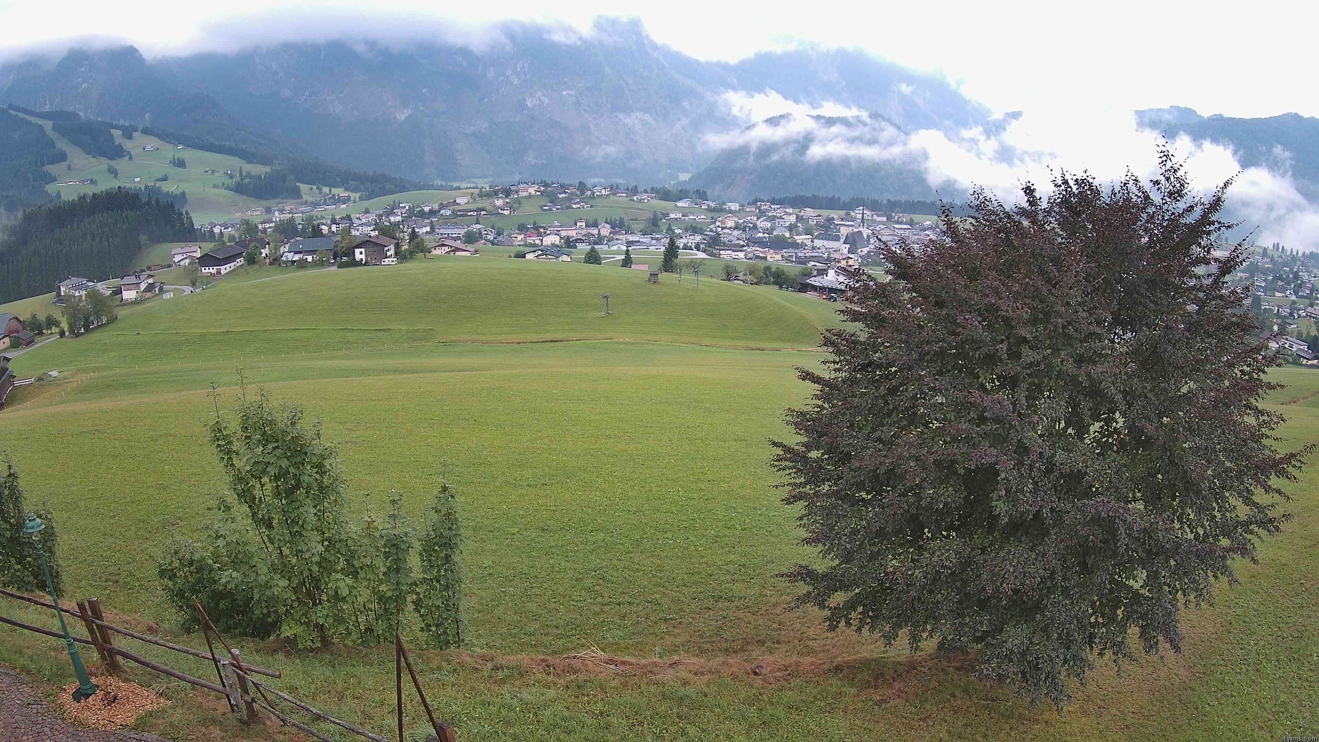 Archiv Foto Webcam Abtenau: Ausblick vom Gasthaus zur Sonnleitn