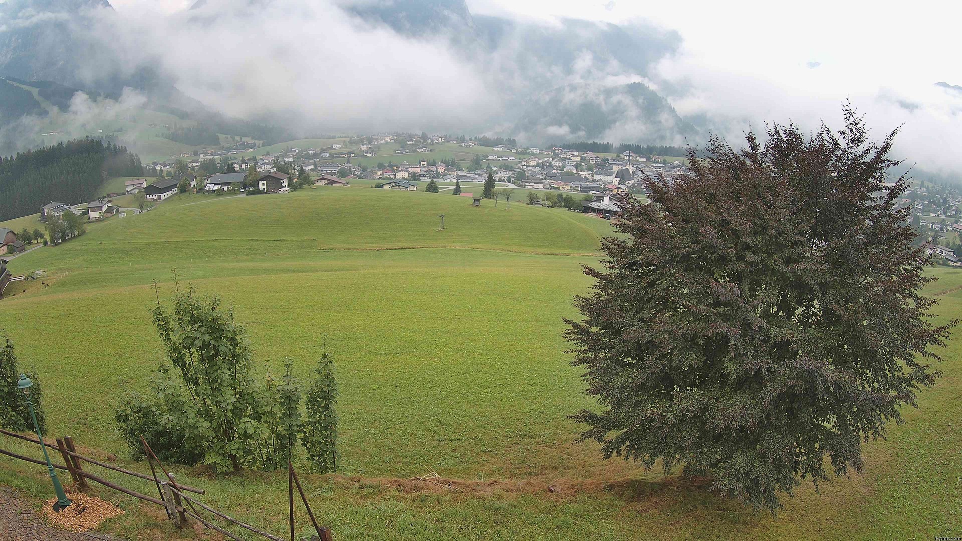 Archiv Foto Webcam Abtenau: Ausblick vom Gasthaus zur Sonnleitn
