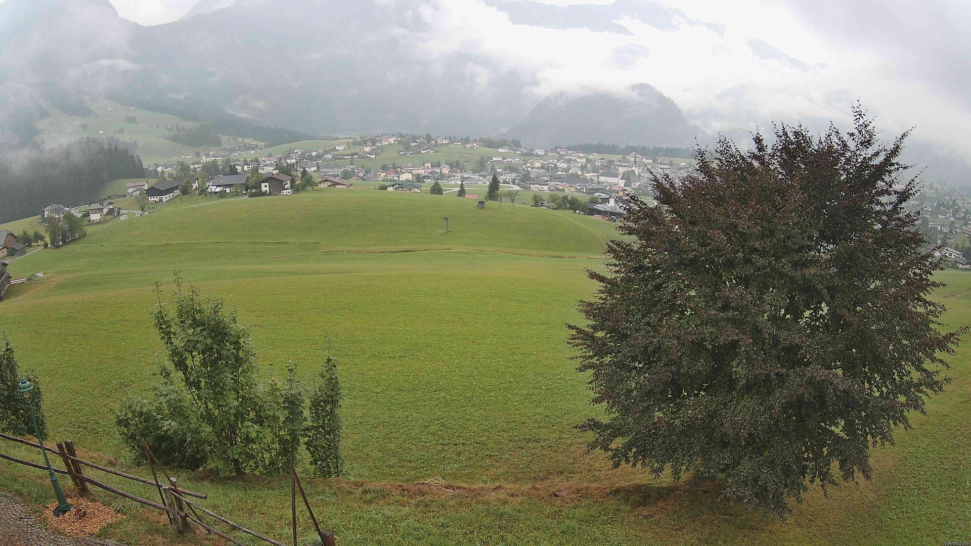 Archiv Foto Webcam Abtenau: Ausblick vom Gasthaus zur Sonnleitn