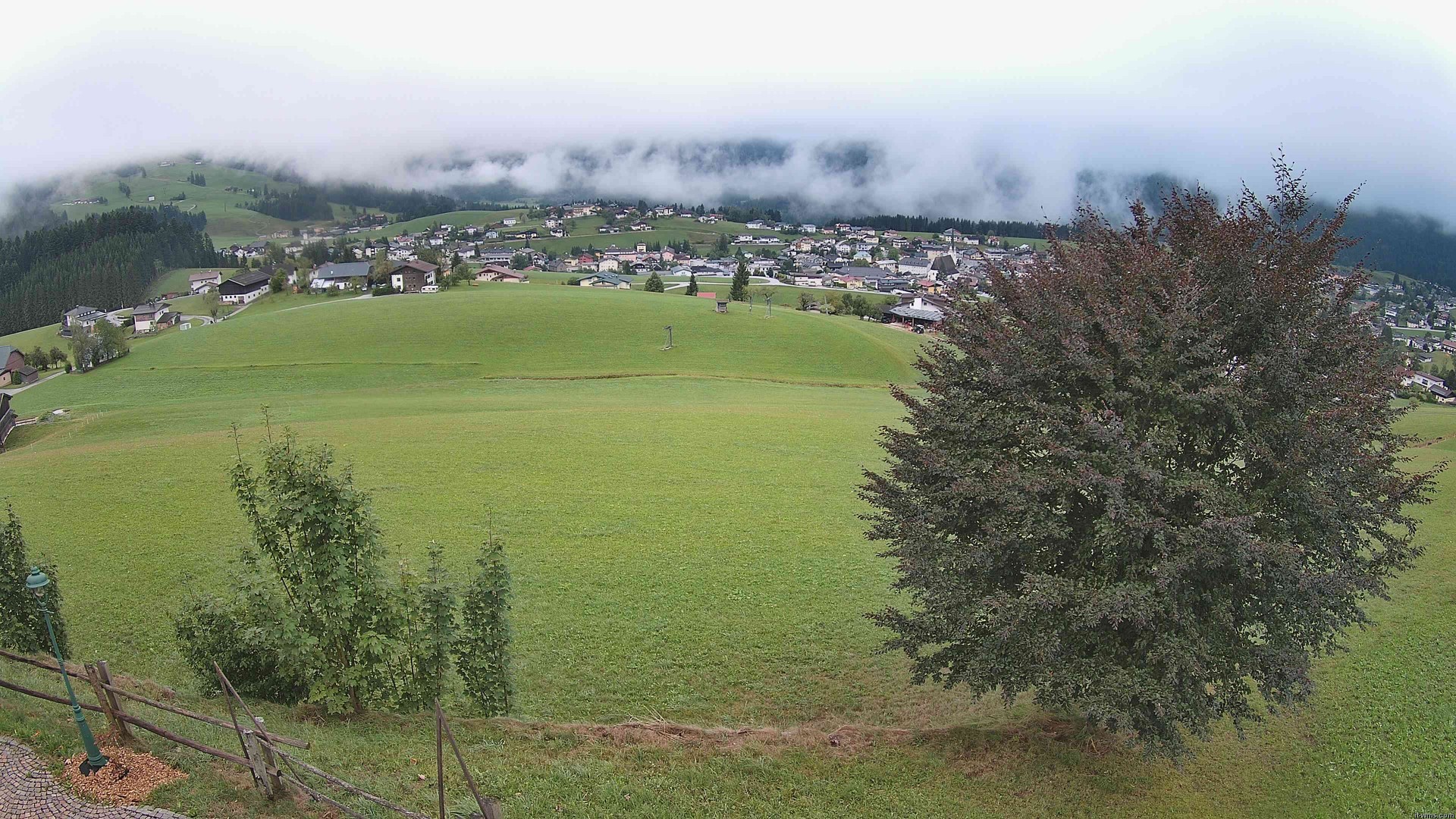 Archiv Foto Webcam Abtenau: Ausblick vom Gasthaus zur Sonnleitn