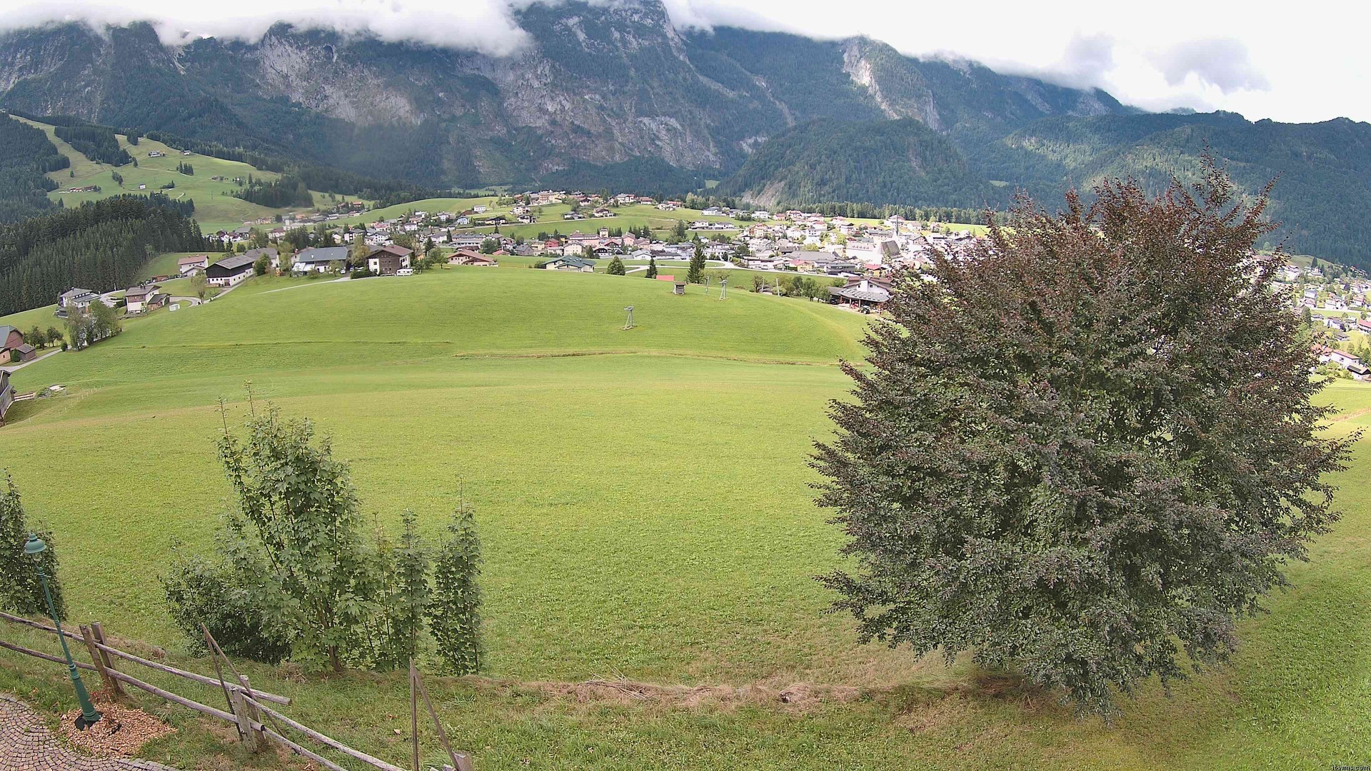Archiv Foto Webcam Abtenau: Ausblick vom Gasthaus zur Sonnleitn