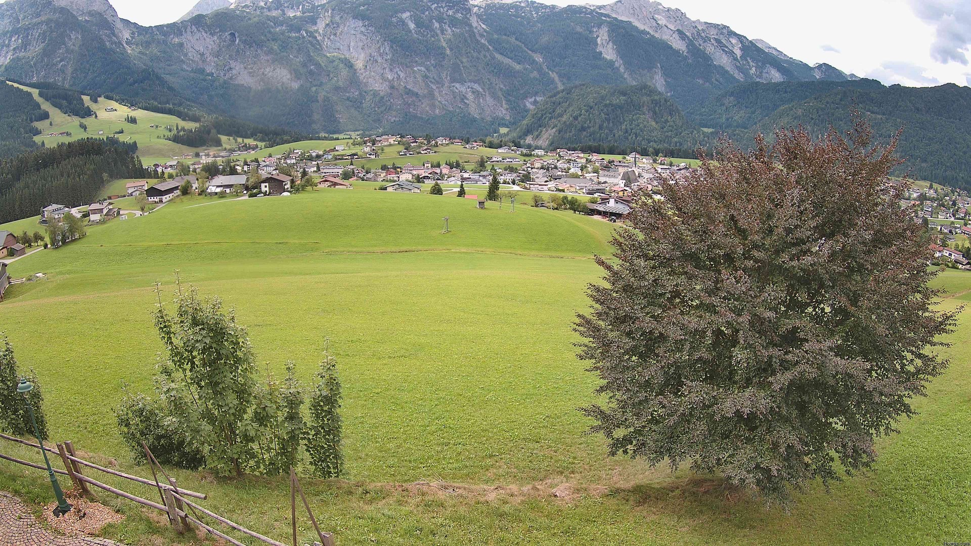 Archiv Foto Webcam Abtenau: Ausblick vom Gasthaus zur Sonnleitn
