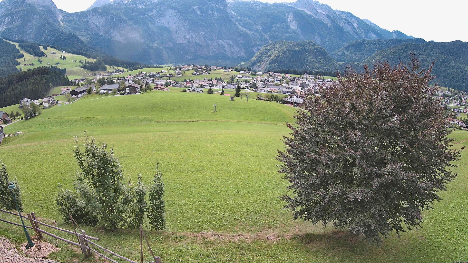 Archiv Foto Webcam Abtenau: Ausblick vom Gasthaus zur Sonnleitn