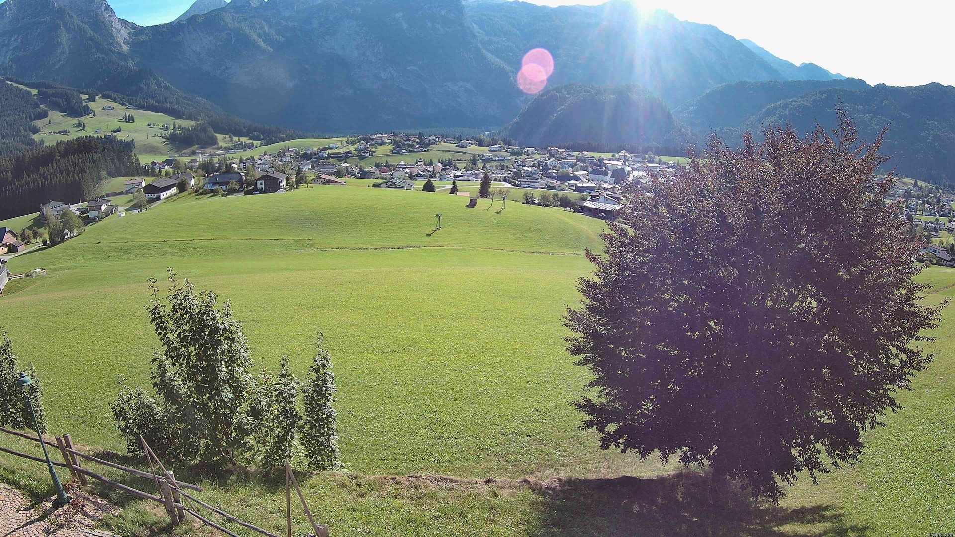 Archiv Foto Webcam Abtenau: Ausblick vom Gasthaus zur Sonnleitn