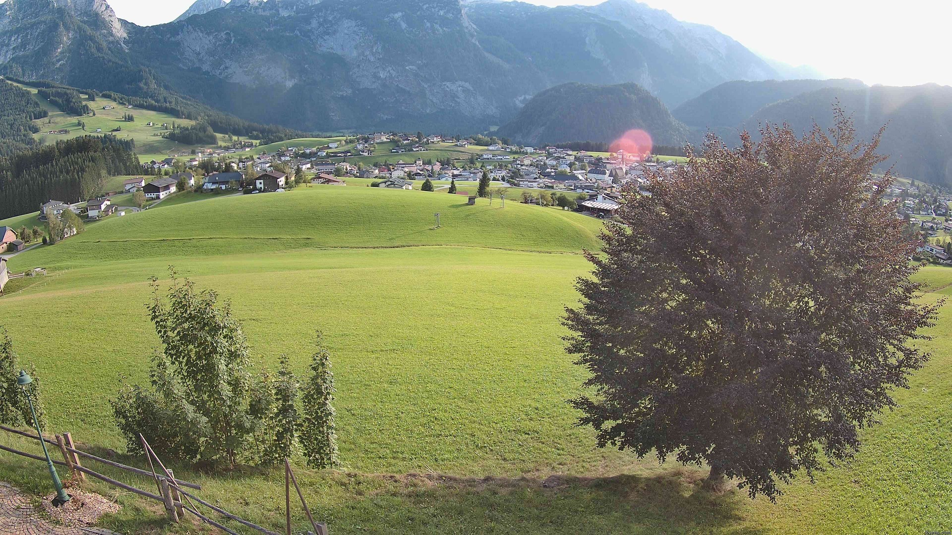 Archiv Foto Webcam Abtenau: Ausblick vom Gasthaus zur Sonnleitn