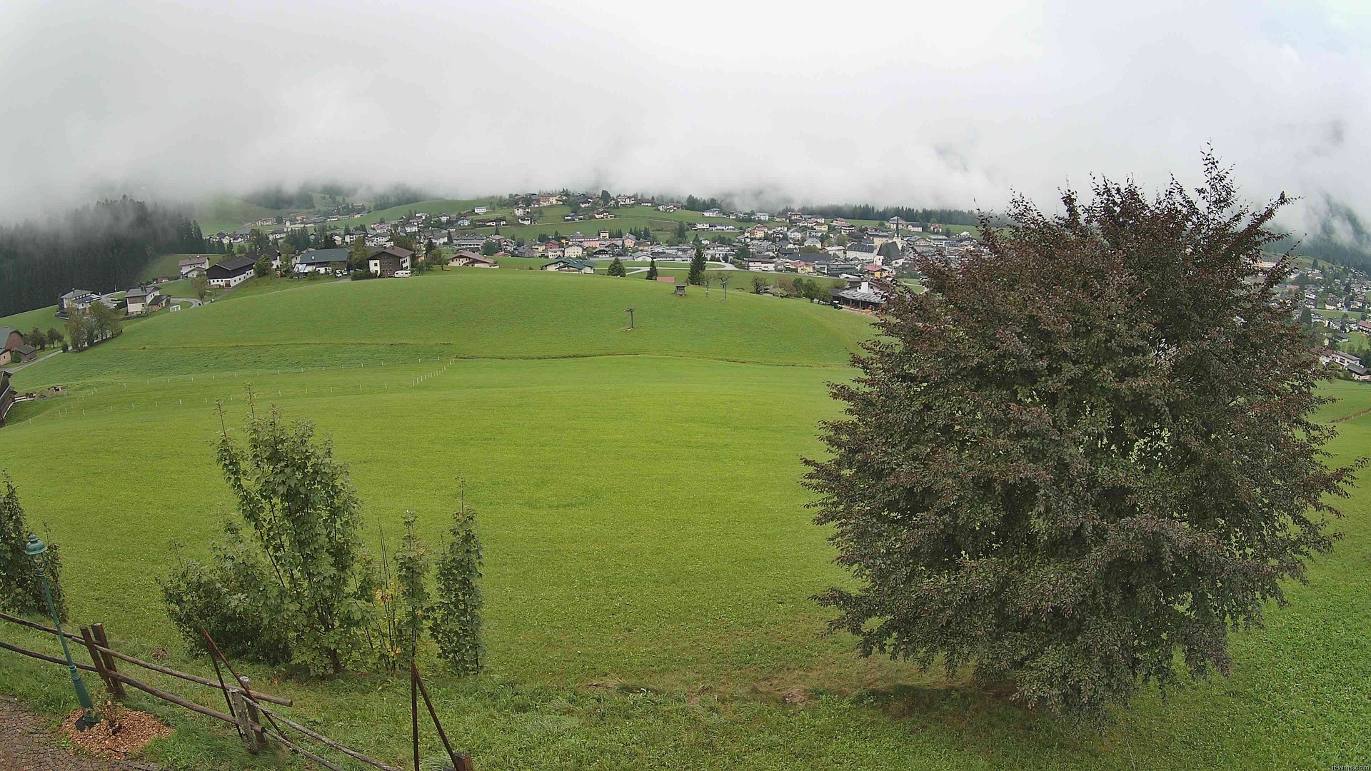 Archiv Foto Webcam Abtenau: Ausblick vom Gasthaus zur Sonnleitn