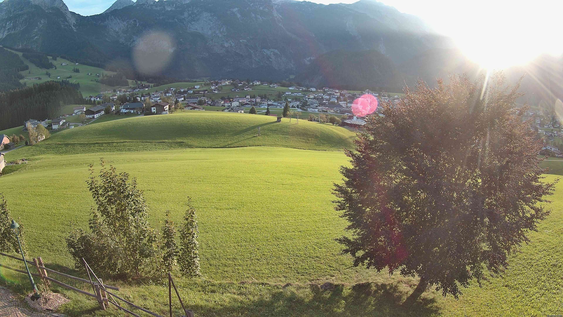 Archiv Foto Webcam Abtenau: Ausblick vom Gasthaus zur Sonnleitn