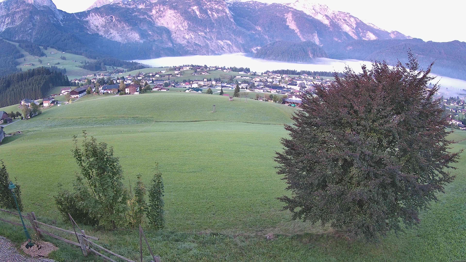 Archiv Foto Webcam Abtenau: Ausblick vom Gasthaus zur Sonnleitn
