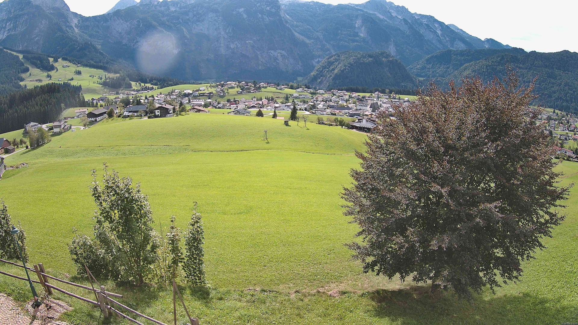 Archiv Foto Webcam Abtenau: Ausblick vom Gasthaus zur Sonnleitn