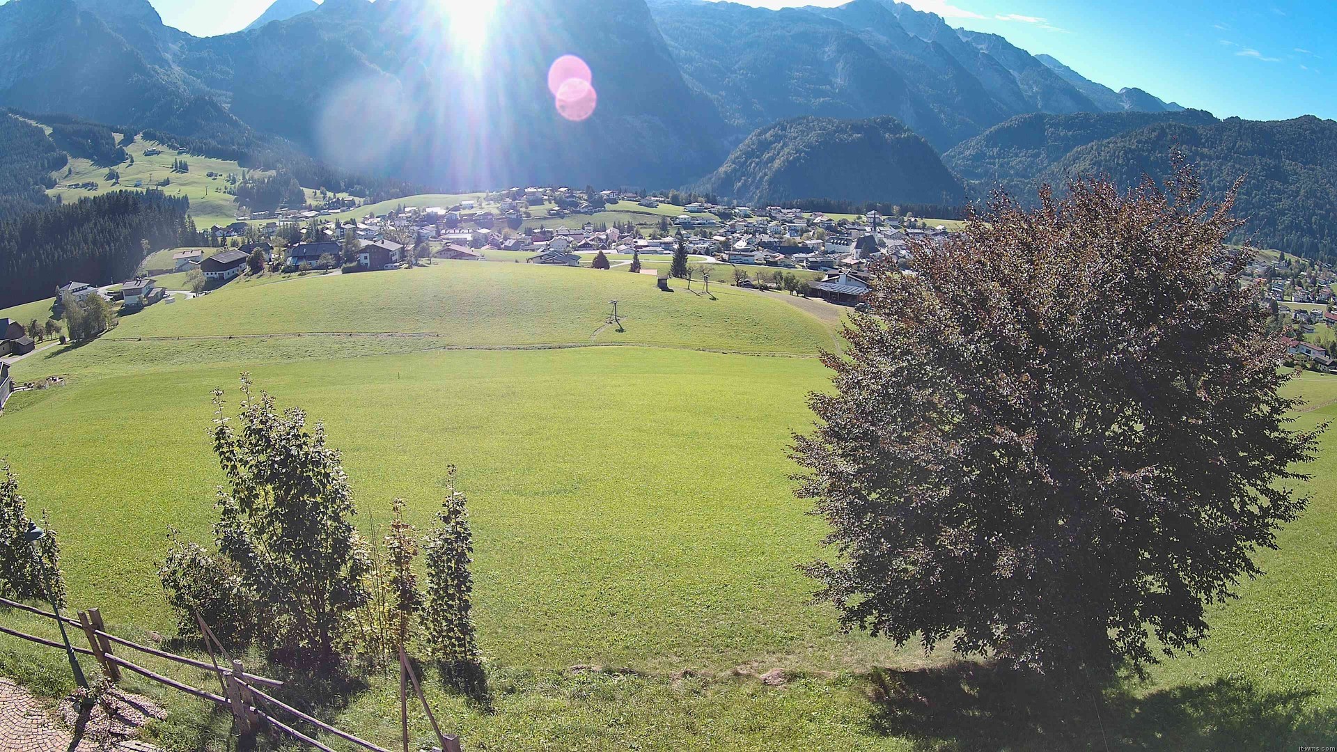 Archiv Foto Webcam Abtenau: Ausblick vom Gasthaus zur Sonnleitn