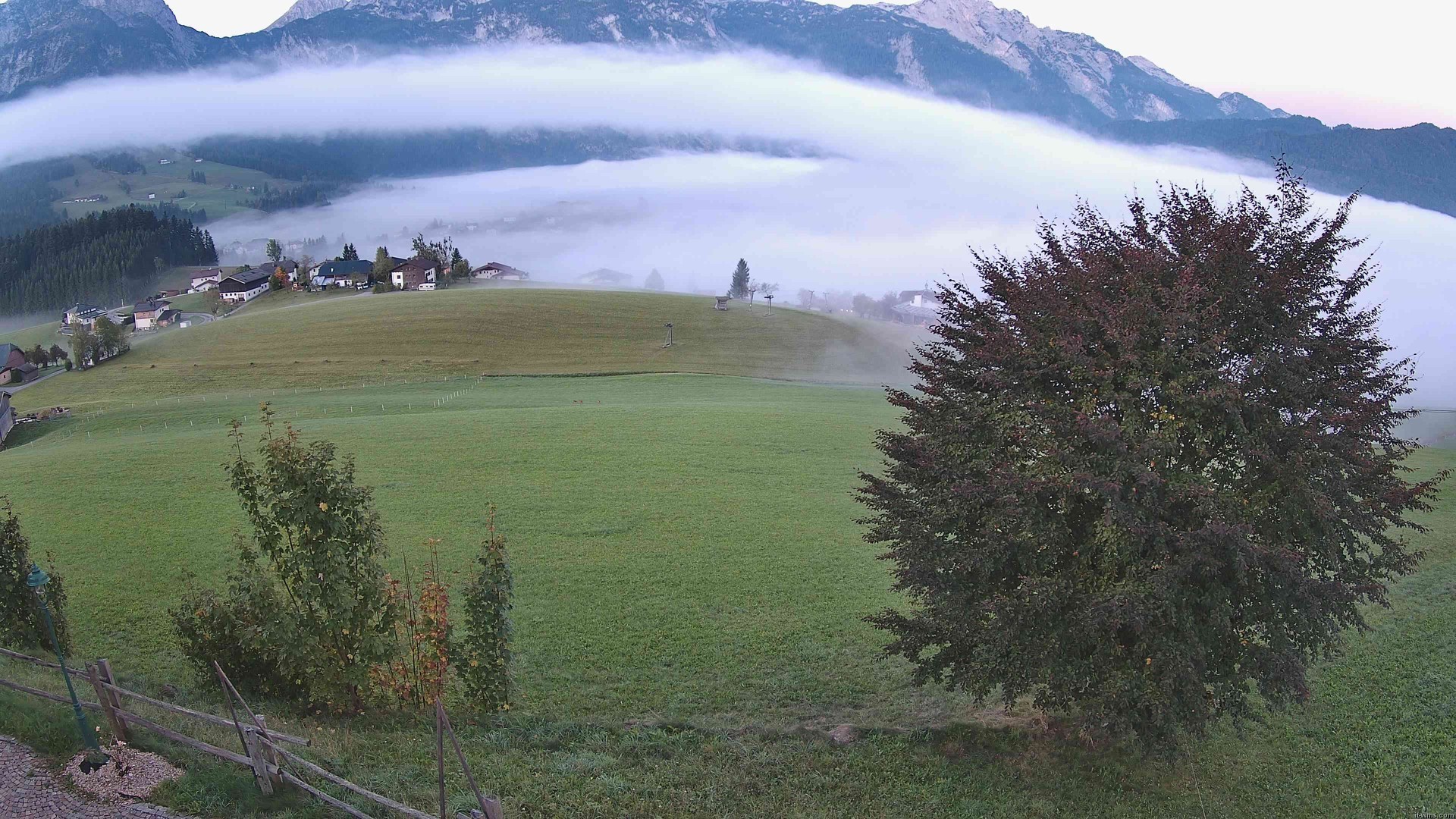 Archiv Foto Webcam Abtenau: Ausblick vom Gasthaus zur Sonnleitn