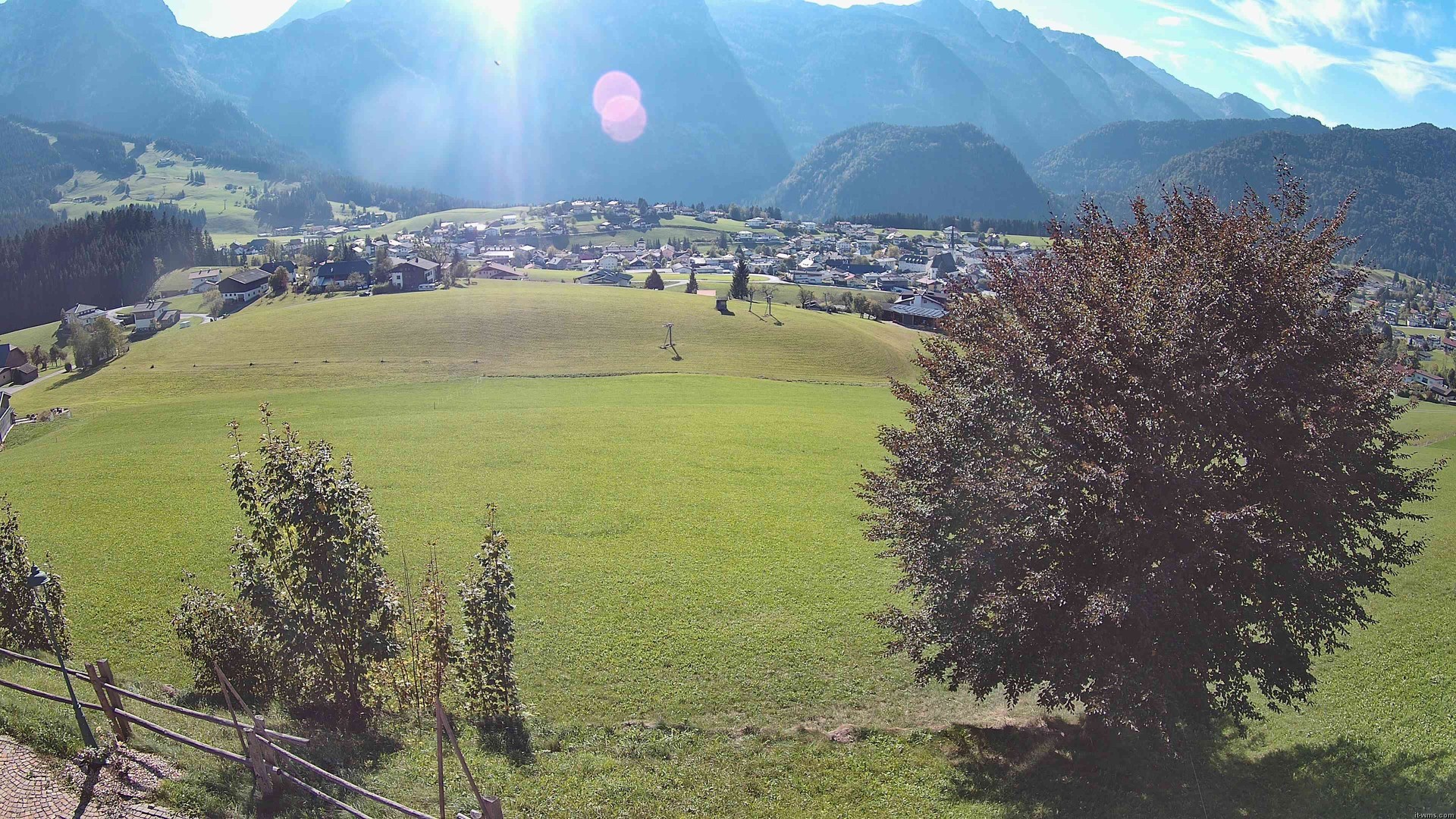 Archiv Foto Webcam Abtenau: Ausblick vom Gasthaus zur Sonnleitn