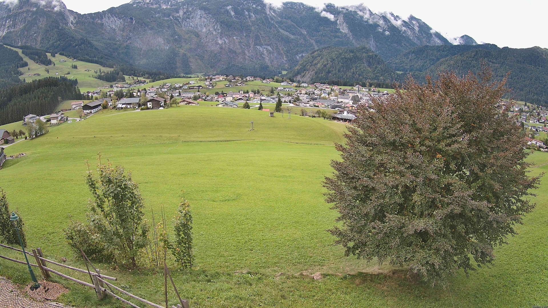 Archiv Foto Webcam Abtenau: Ausblick vom Gasthaus zur Sonnleitn