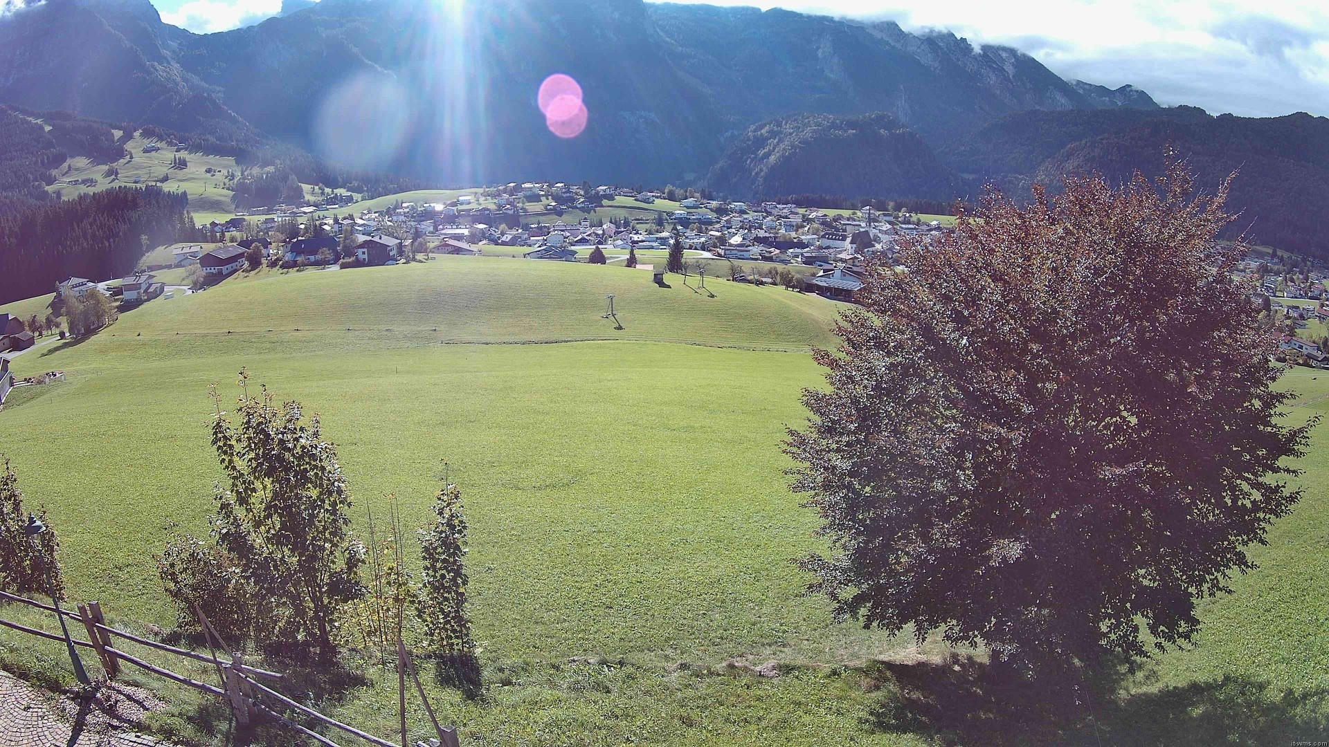 Archiv Foto Webcam Abtenau: Ausblick vom Gasthaus zur Sonnleitn