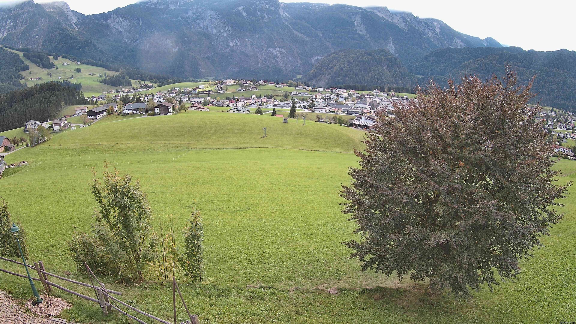 Archiv Foto Webcam Abtenau: Ausblick vom Gasthaus zur Sonnleitn