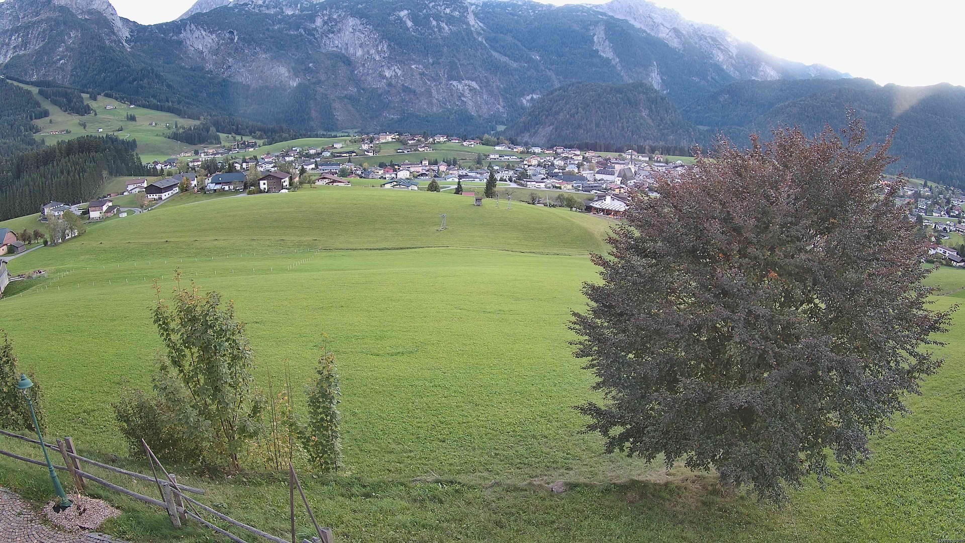 Archiv Foto Webcam Abtenau: Ausblick vom Gasthaus zur Sonnleitn