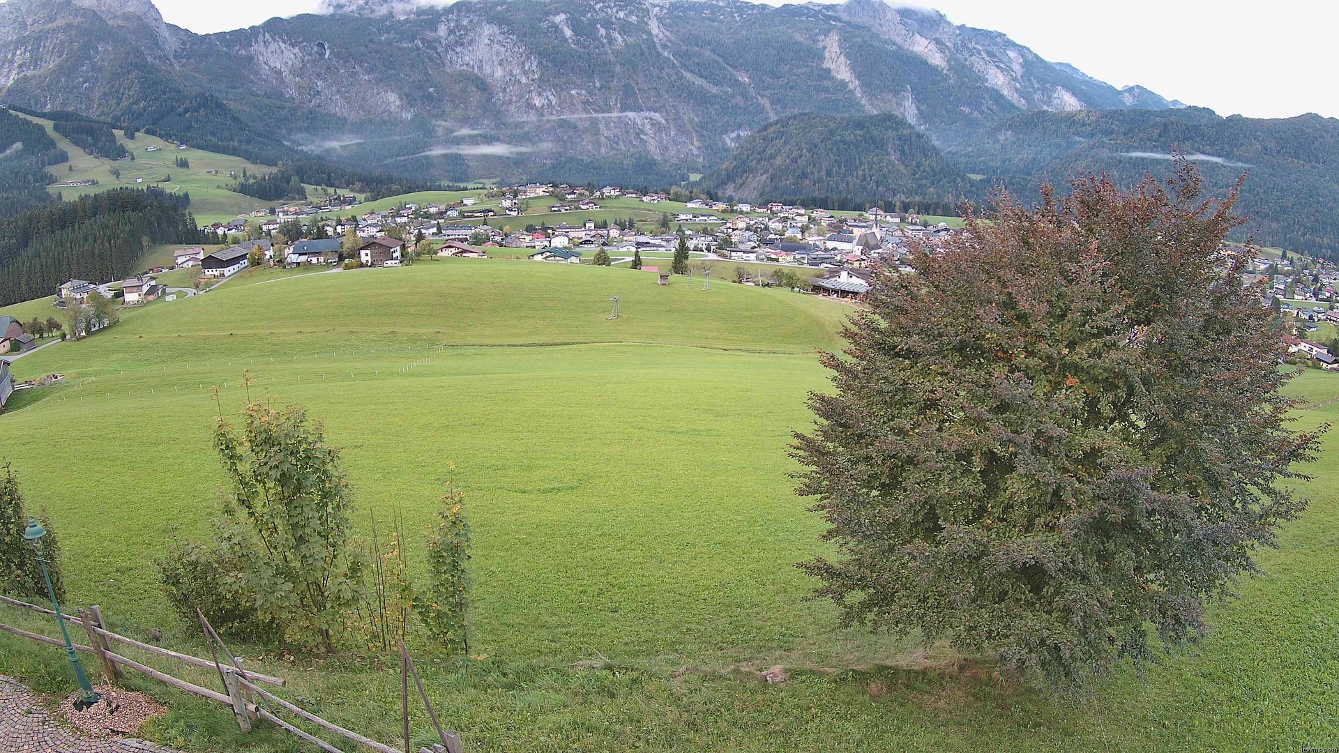 Archiv Foto Webcam Abtenau: Ausblick vom Gasthaus zur Sonnleitn