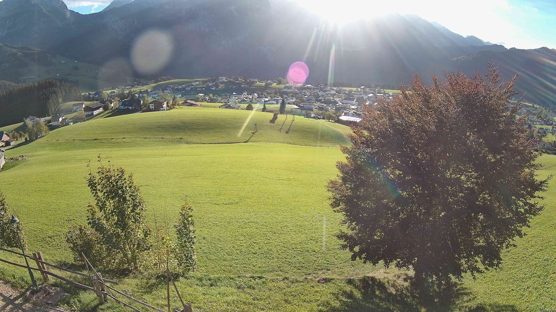 Archiv Foto Webcam Abtenau: Ausblick vom Gasthaus zur Sonnleitn
