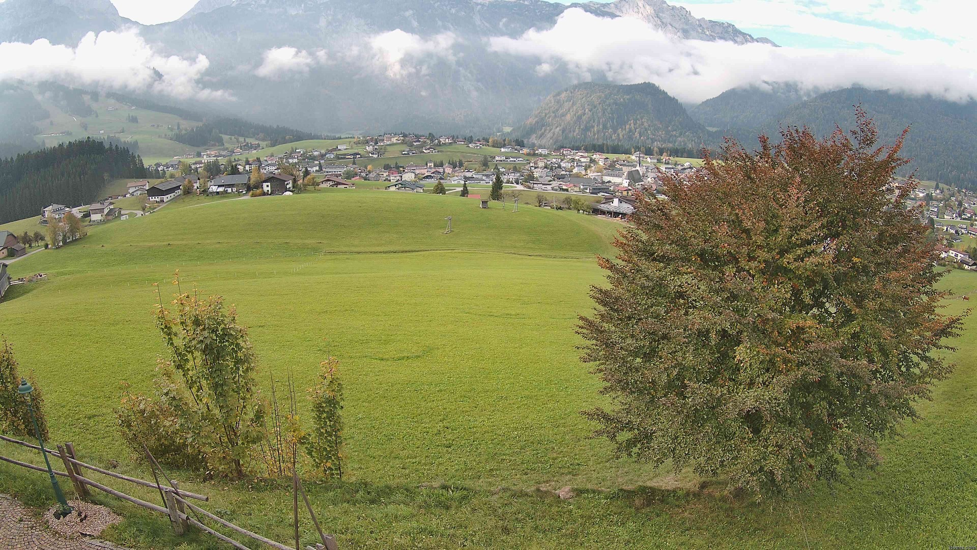 Archiv Foto Webcam Abtenau: Ausblick vom Gasthaus zur Sonnleitn