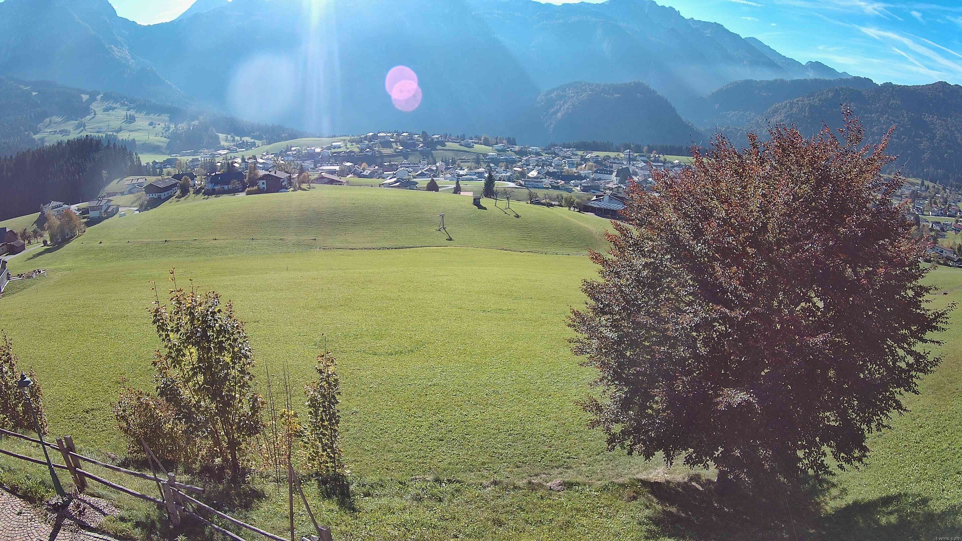 Archiv Foto Webcam Abtenau: Ausblick vom Gasthaus zur Sonnleitn