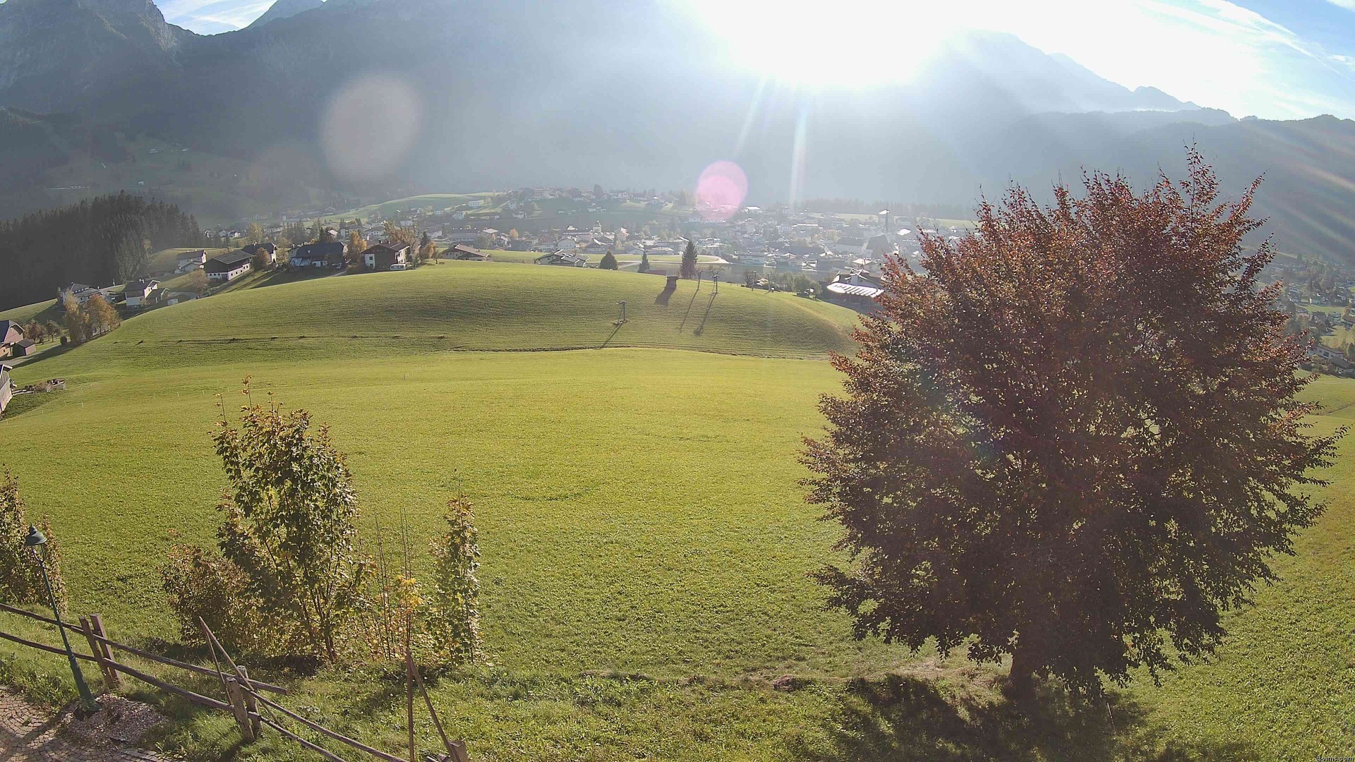 Archiv Foto Webcam Abtenau: Ausblick vom Gasthaus zur Sonnleitn