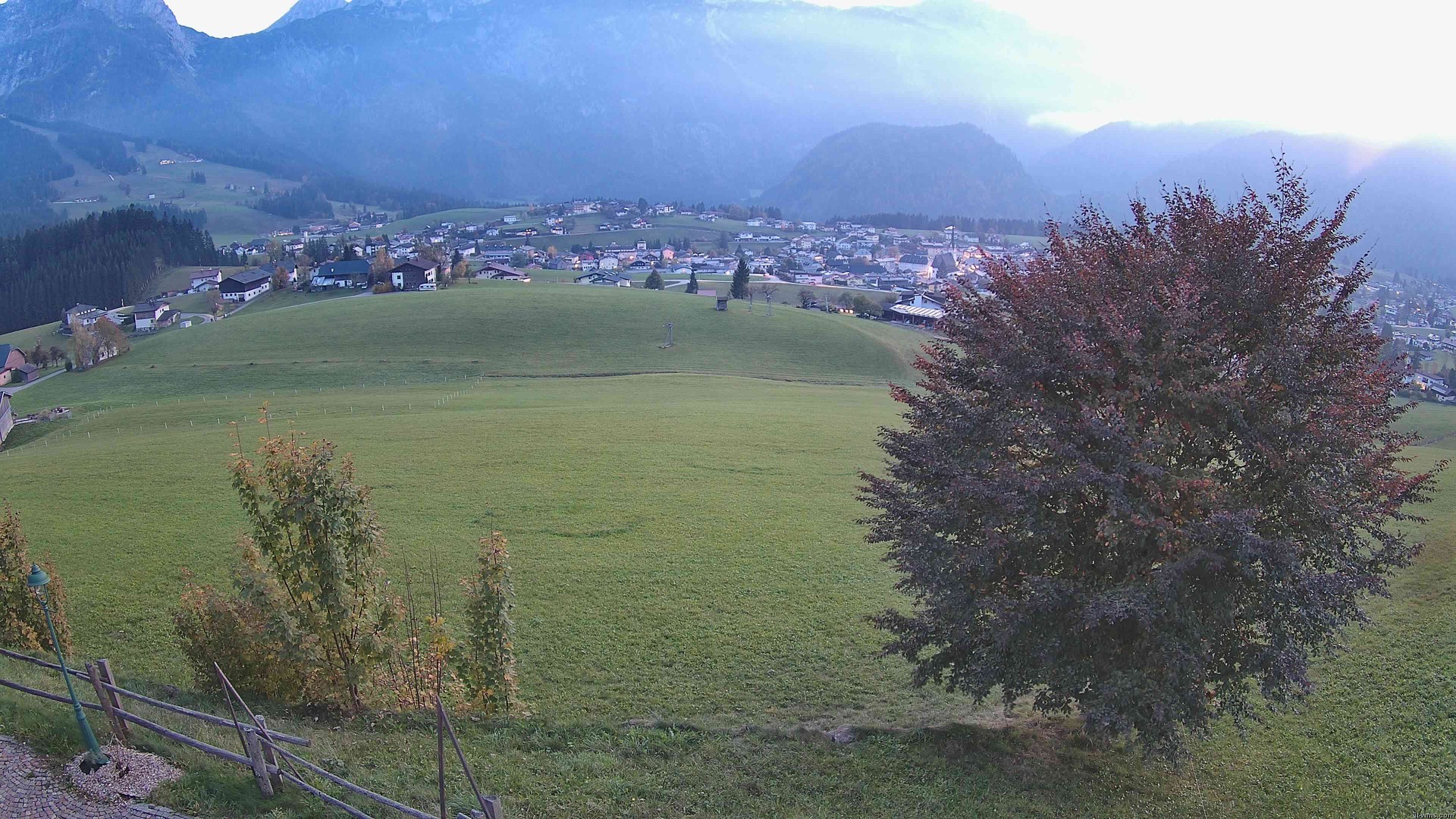 Archiv Foto Webcam Abtenau: Ausblick vom Gasthaus zur Sonnleitn