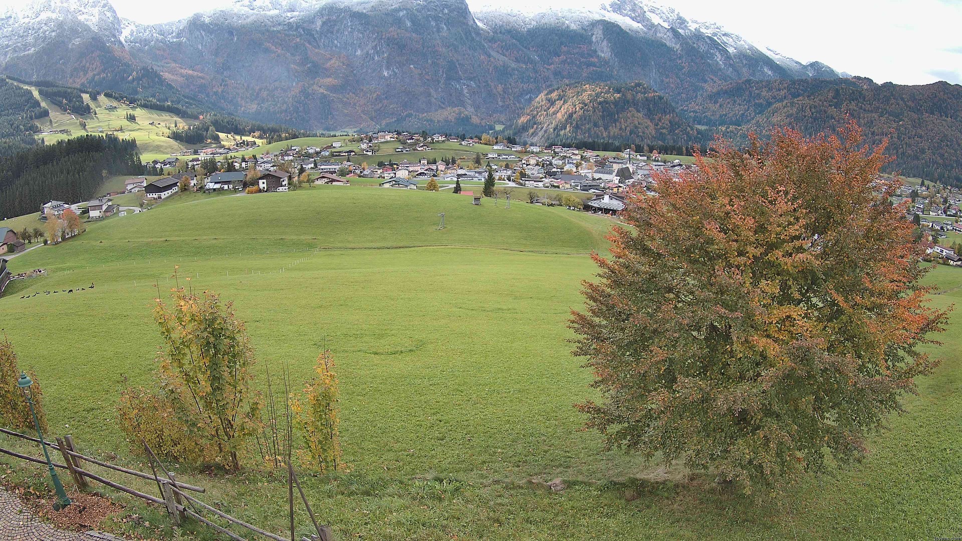 Archiv Foto Webcam Abtenau: Ausblick vom Gasthaus zur Sonnleitn