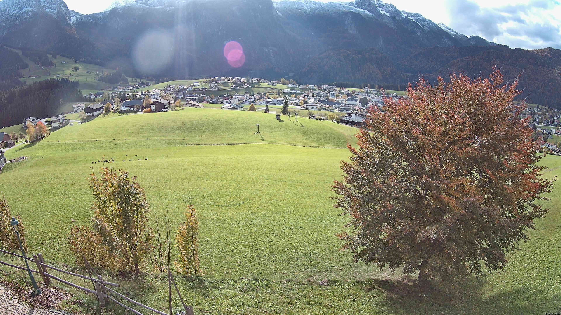 Archiv Foto Webcam Abtenau: Ausblick vom Gasthaus zur Sonnleitn