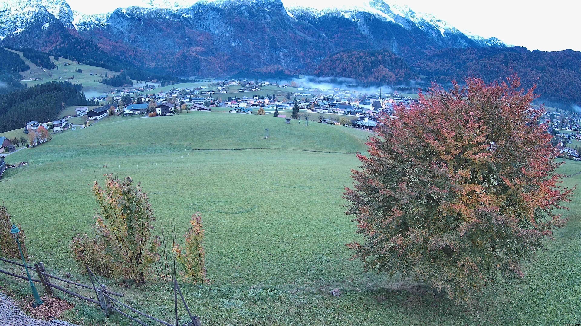 Archiv Foto Webcam Abtenau: Ausblick vom Gasthaus zur Sonnleitn