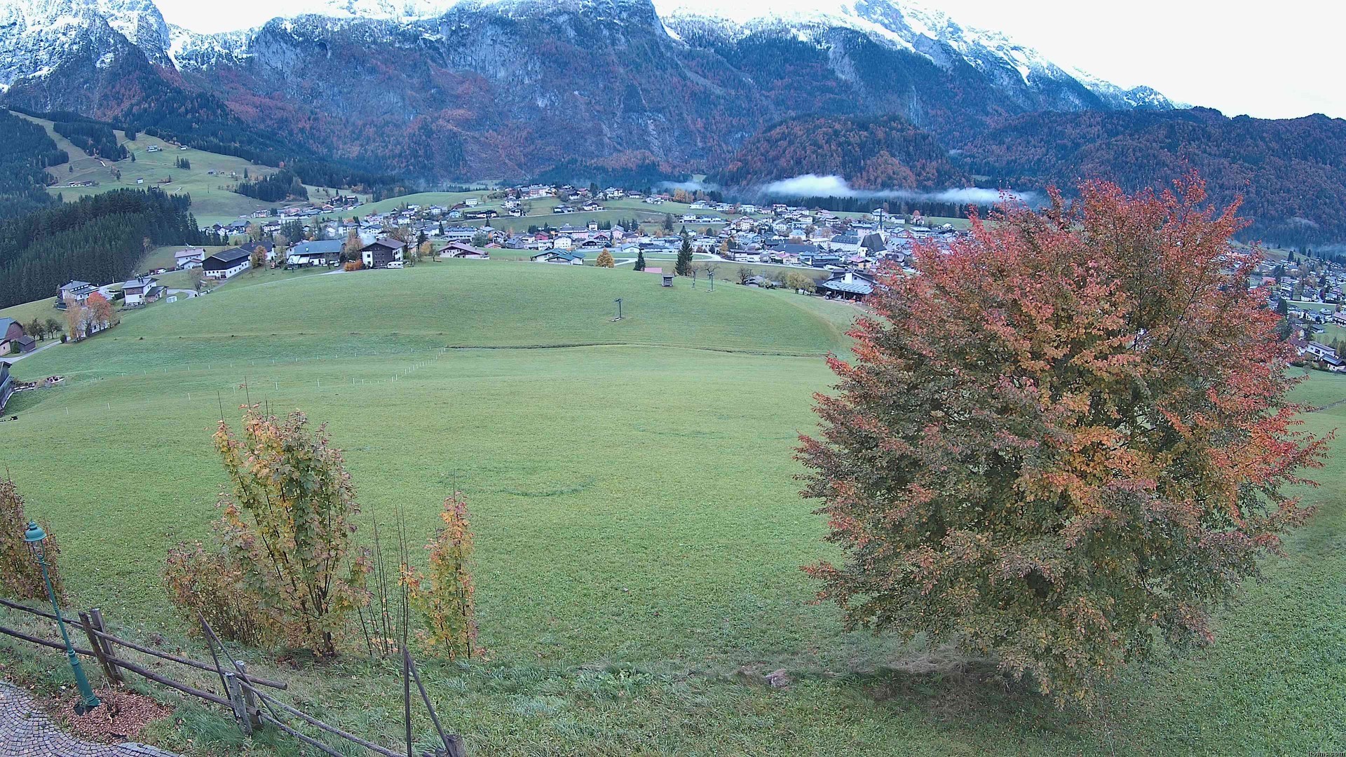 Archiv Foto Webcam Abtenau: Ausblick vom Gasthaus zur Sonnleitn