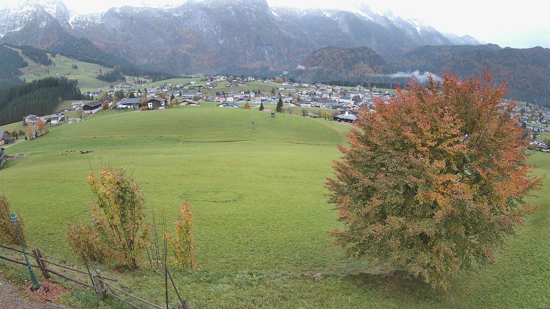 Archiv Foto Webcam Abtenau: Ausblick vom Gasthaus zur Sonnleitn