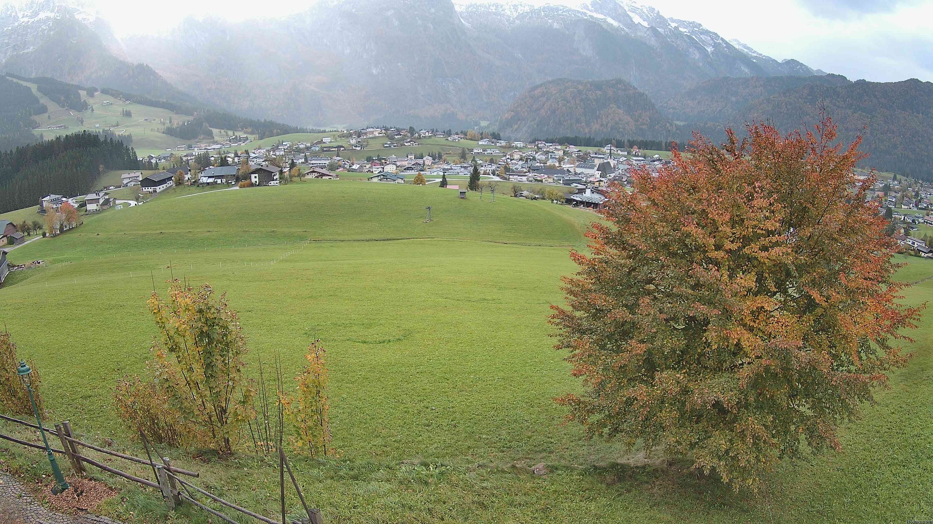 Archiv Foto Webcam Abtenau: Ausblick vom Gasthaus zur Sonnleitn