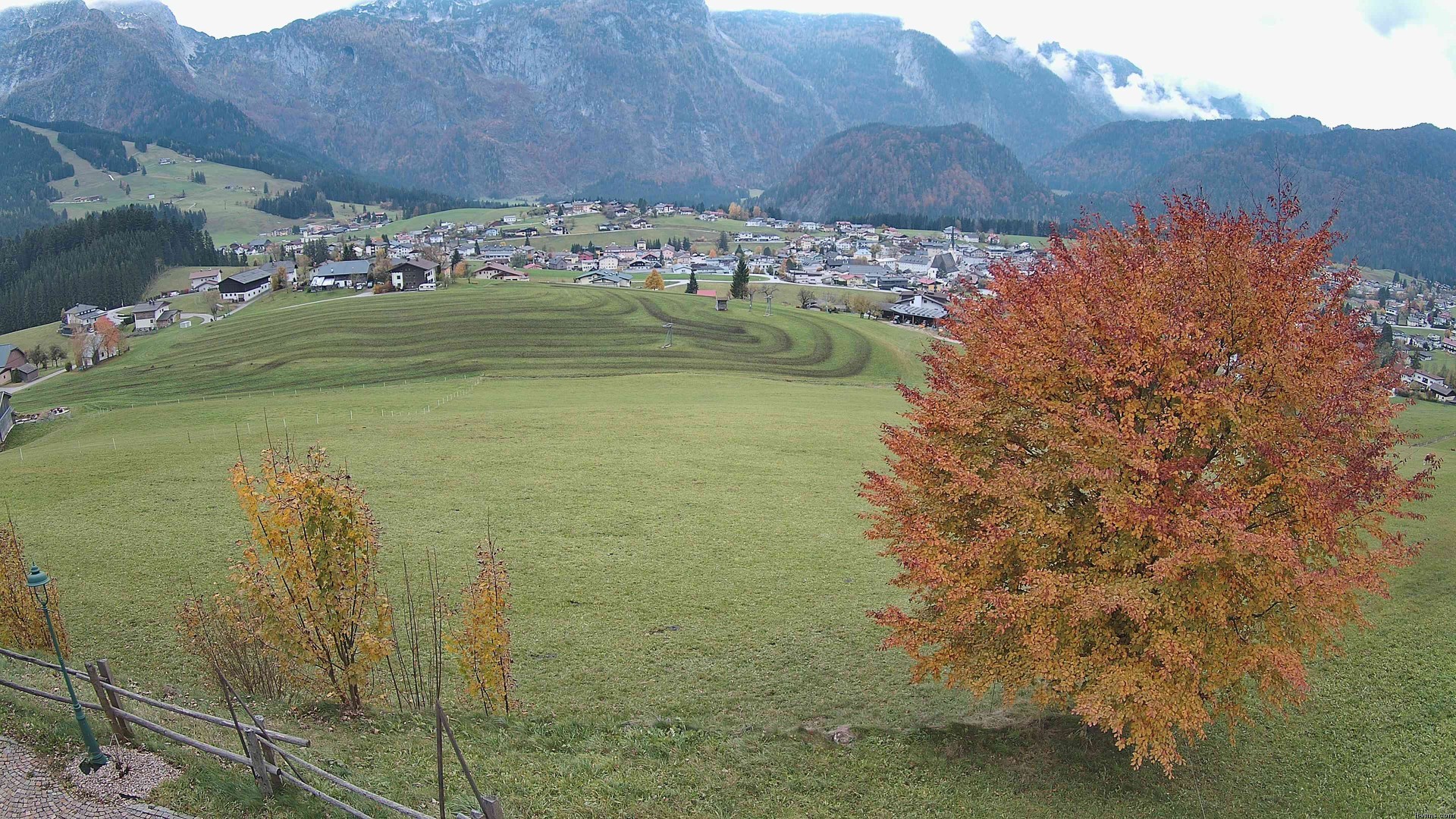 Archiv Foto Webcam Abtenau: Ausblick vom Gasthaus zur Sonnleitn