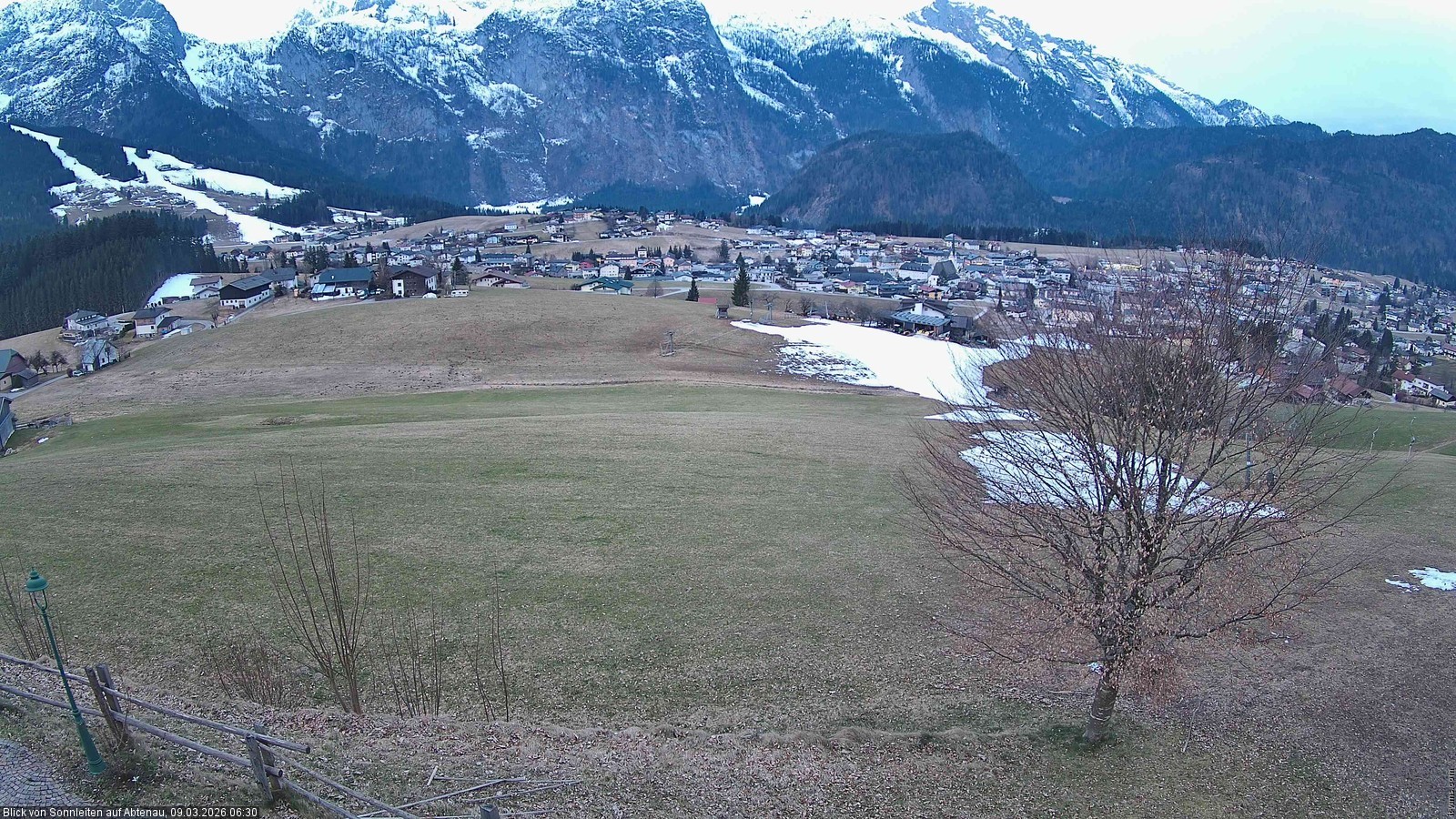 Archiv Foto Webcam Abtenau im Lammertal: Blick von Sonnleiten