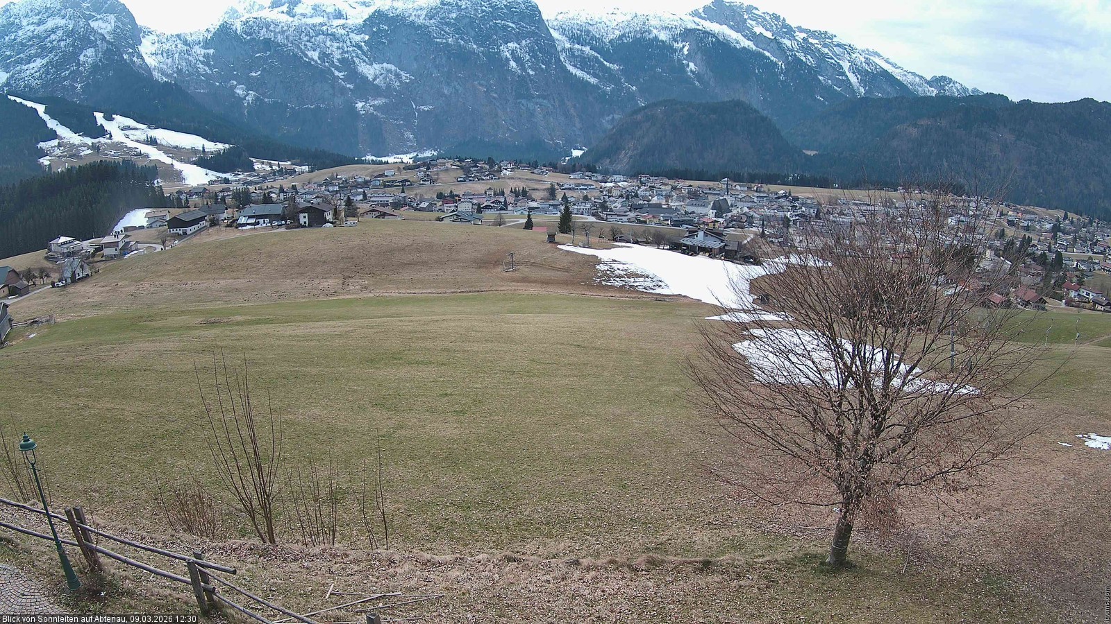 Archiv Foto Webcam Abtenau im Lammertal: Blick von Sonnleiten