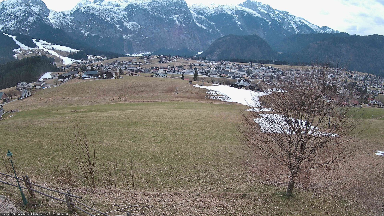 Archiv Foto Webcam Abtenau im Lammertal: Blick von Sonnleiten