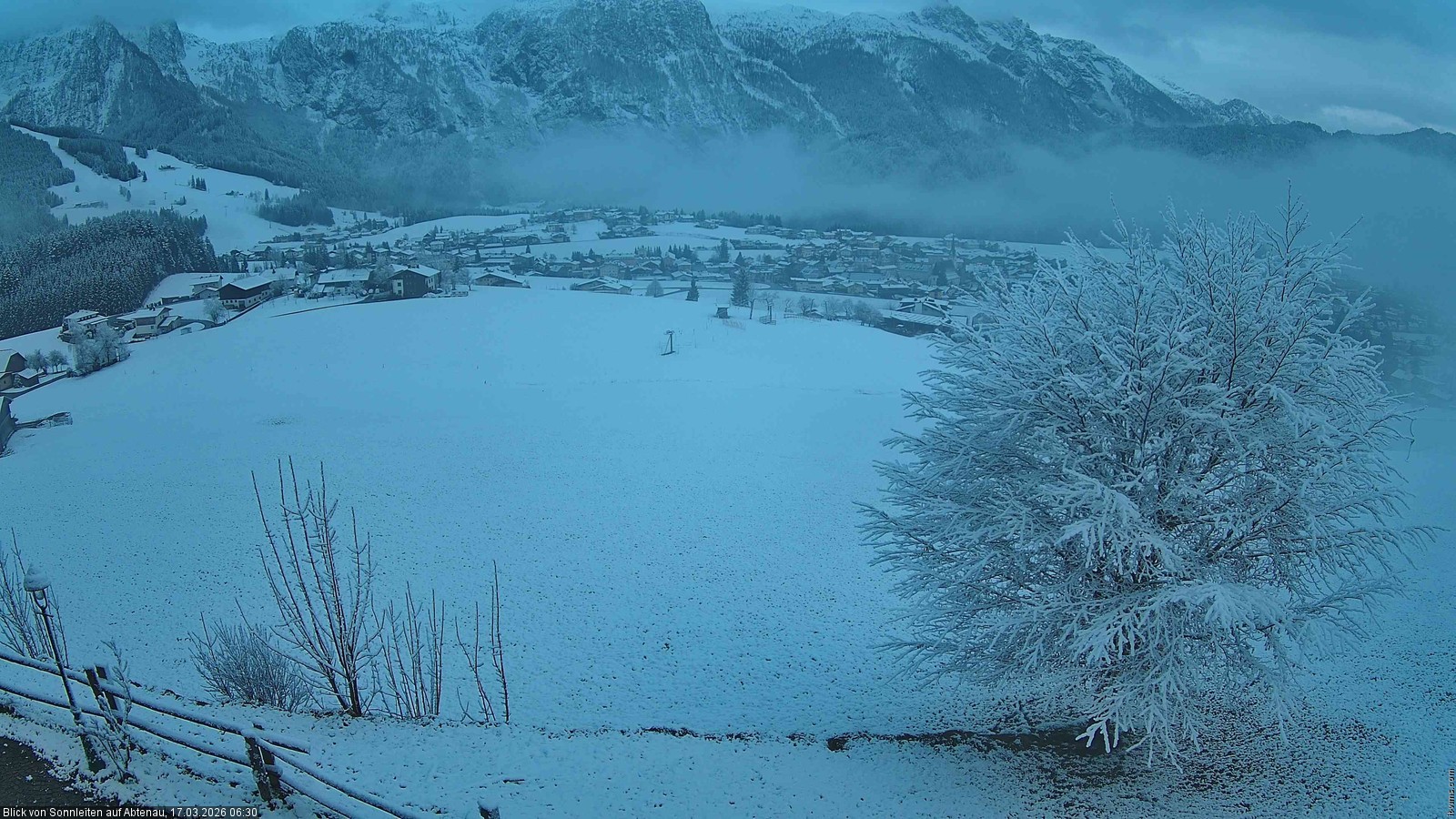 Archiv Foto Webcam Abtenau im Lammertal: Blick von Sonnleiten