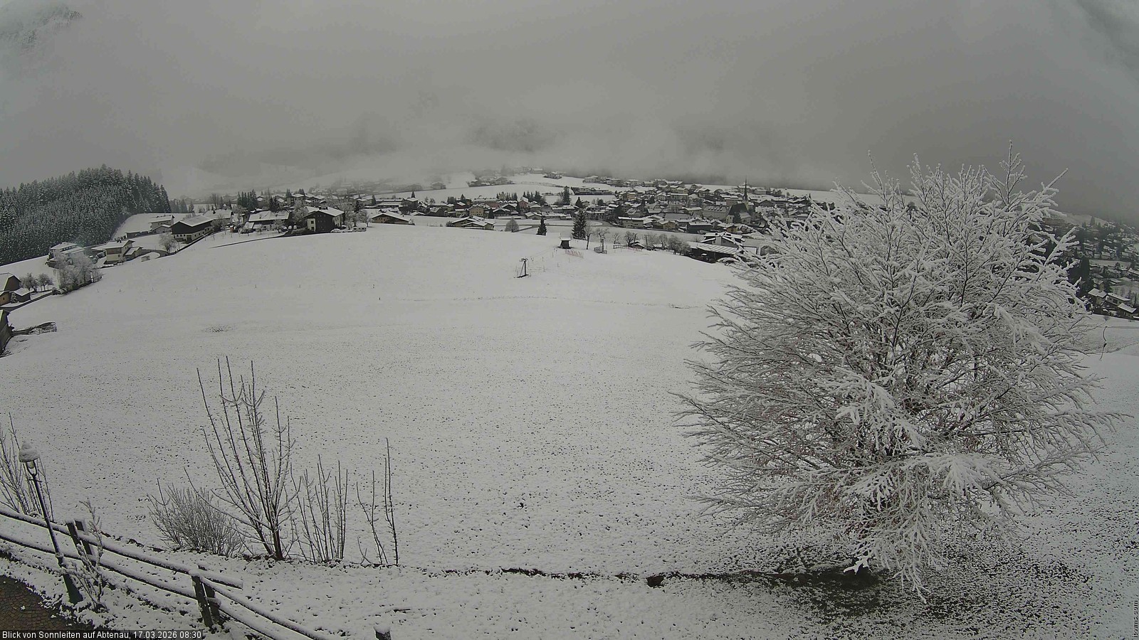 Archiv Foto Webcam Abtenau im Lammertal: Blick von Sonnleiten