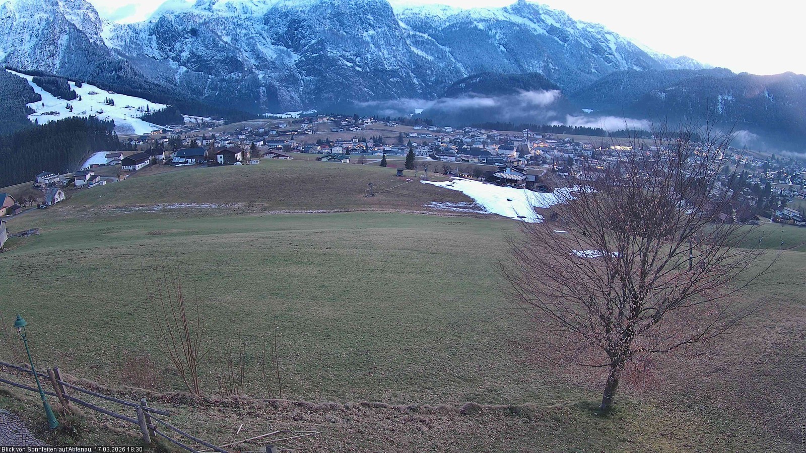Archiv Foto Webcam Abtenau im Lammertal: Blick von Sonnleiten